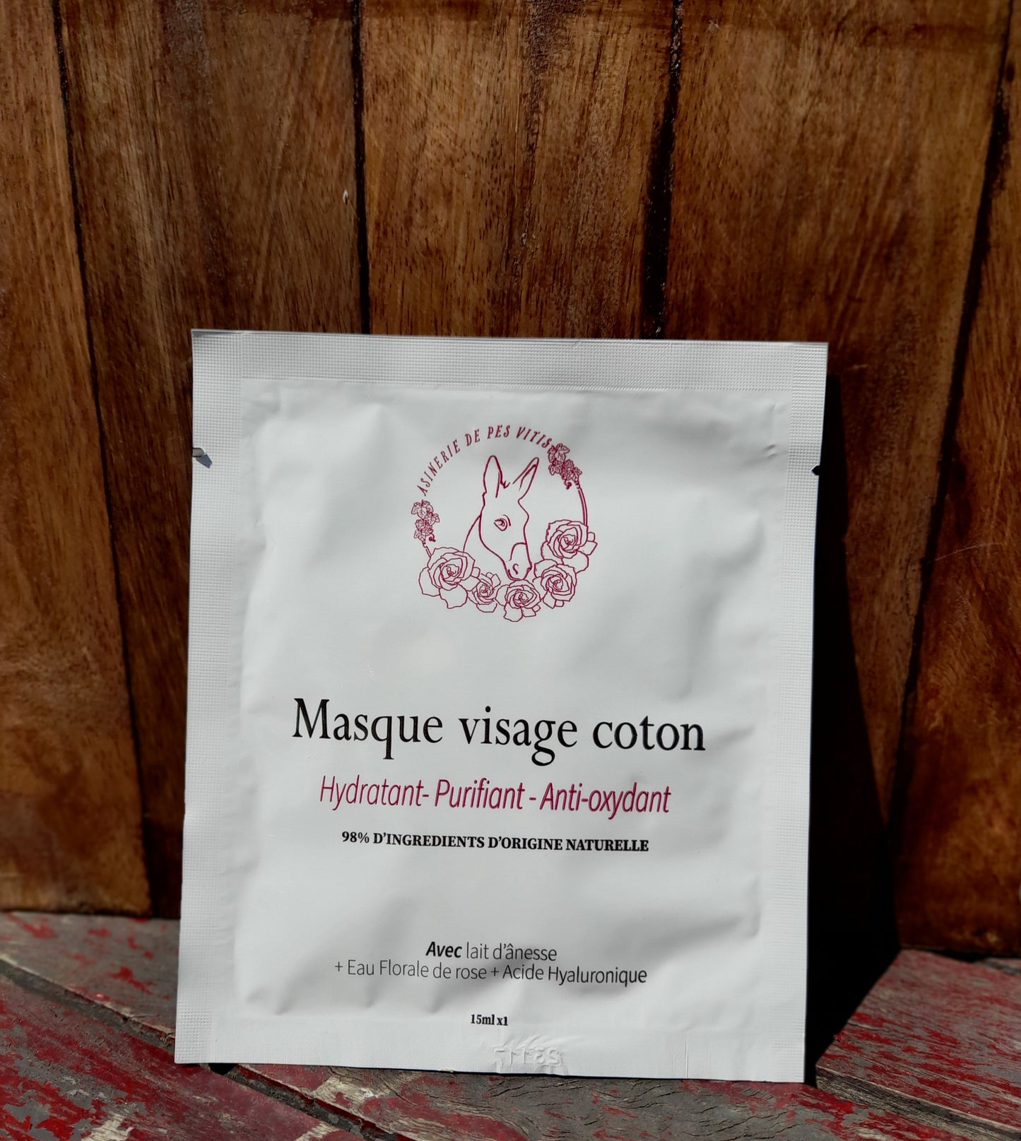 Masque hydratant au lait d'ânesse